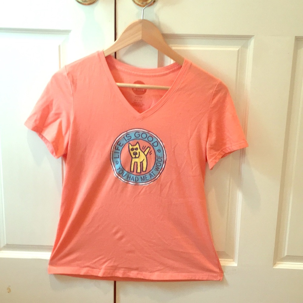 Peach life is good T-shirt